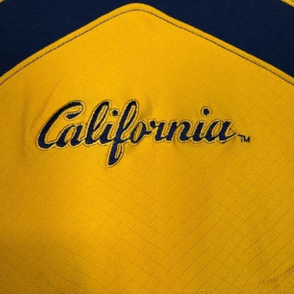 Vintage Nike Dri Fit University of California Yellow Men’s 3XL XXXL Polo Shirt - Picture 6 of 9